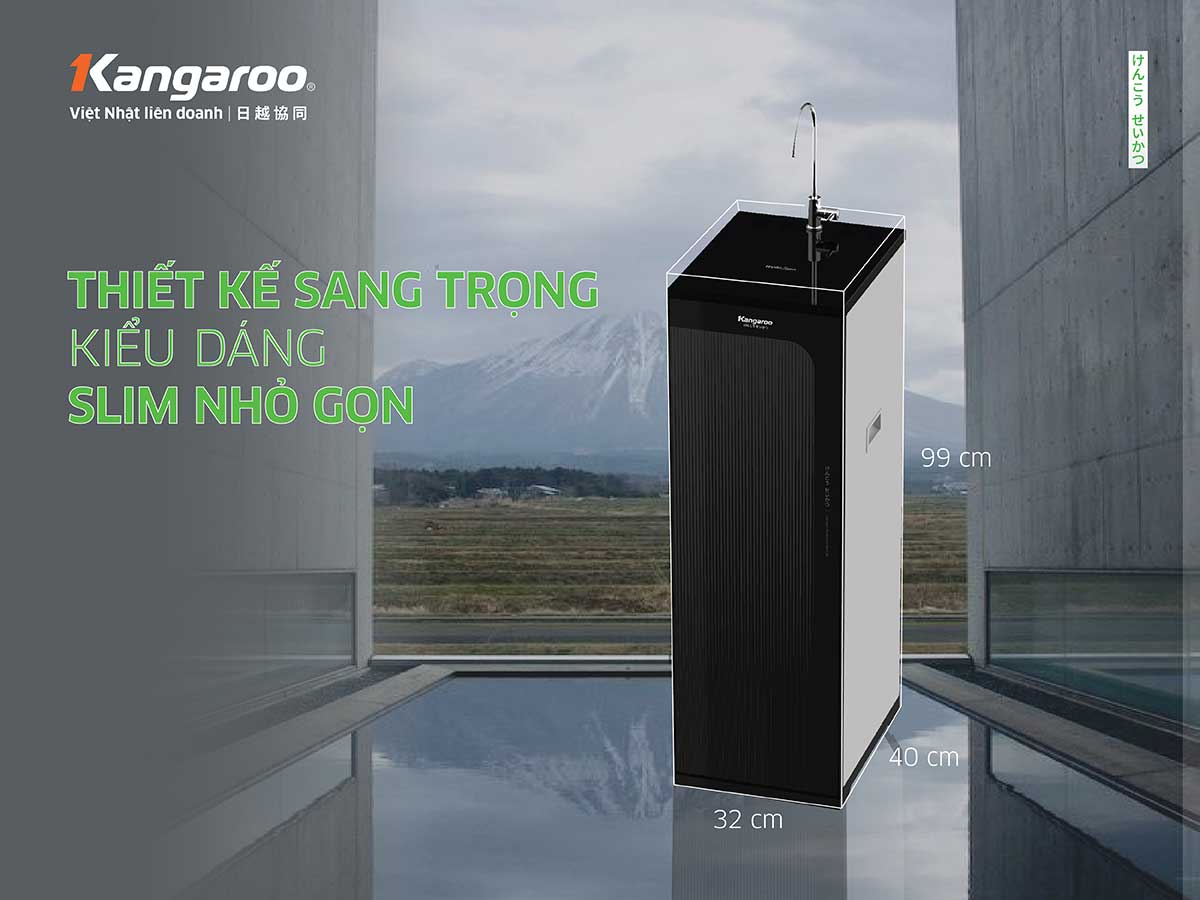 Kangaroo KG100HC2 thiết kế hiện đại