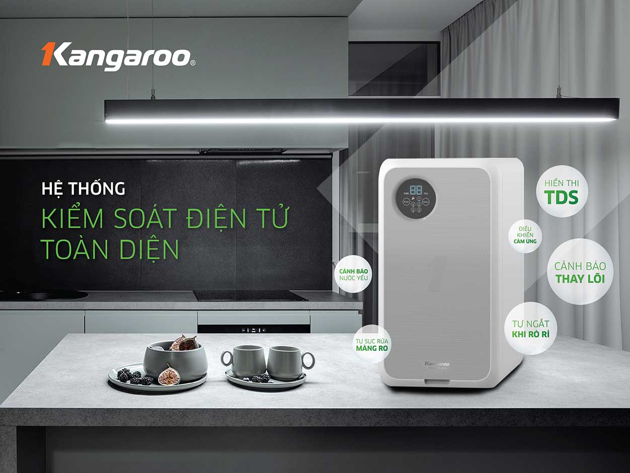 Kangaroo Hydrogen KG400HU cảnh báo thông minh
