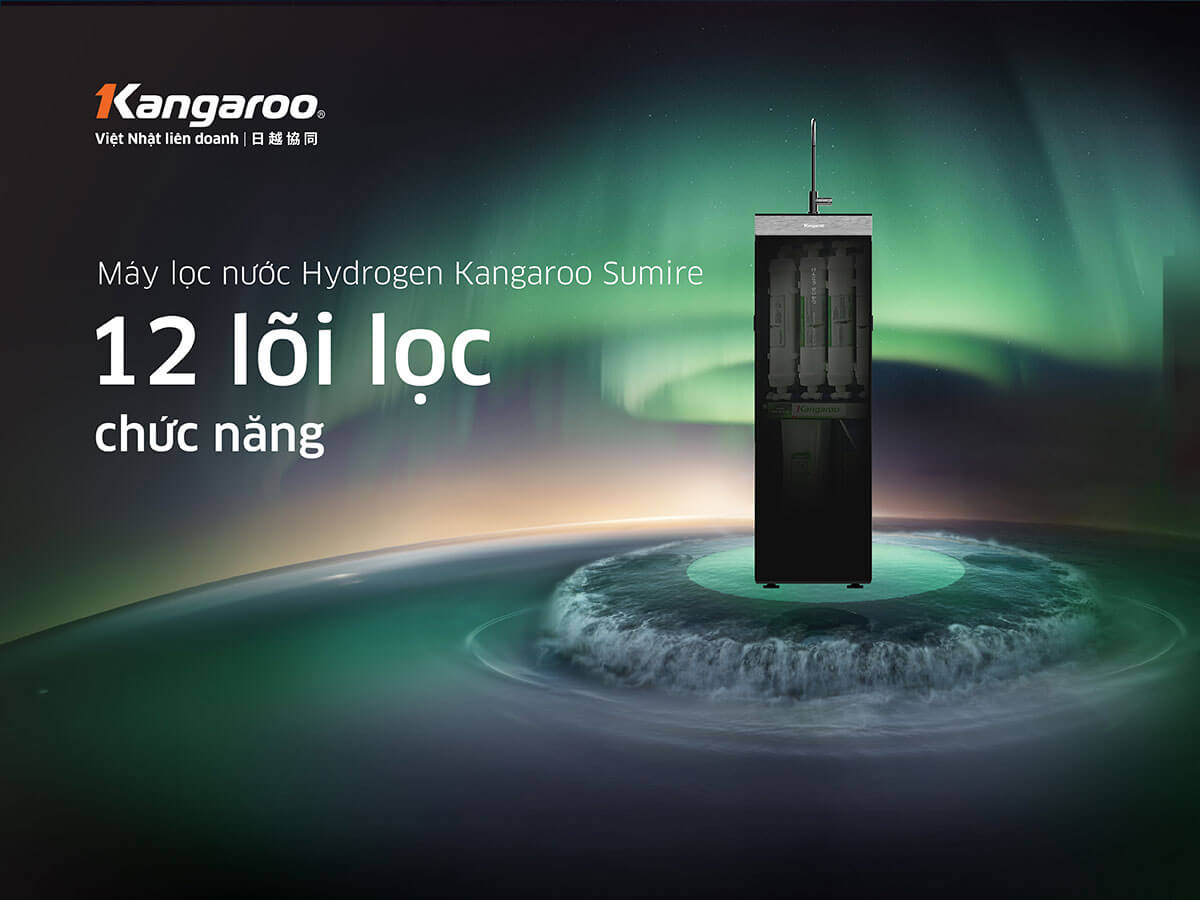 Kangaroo Hydrogen KG12HA 12 lõi lọc